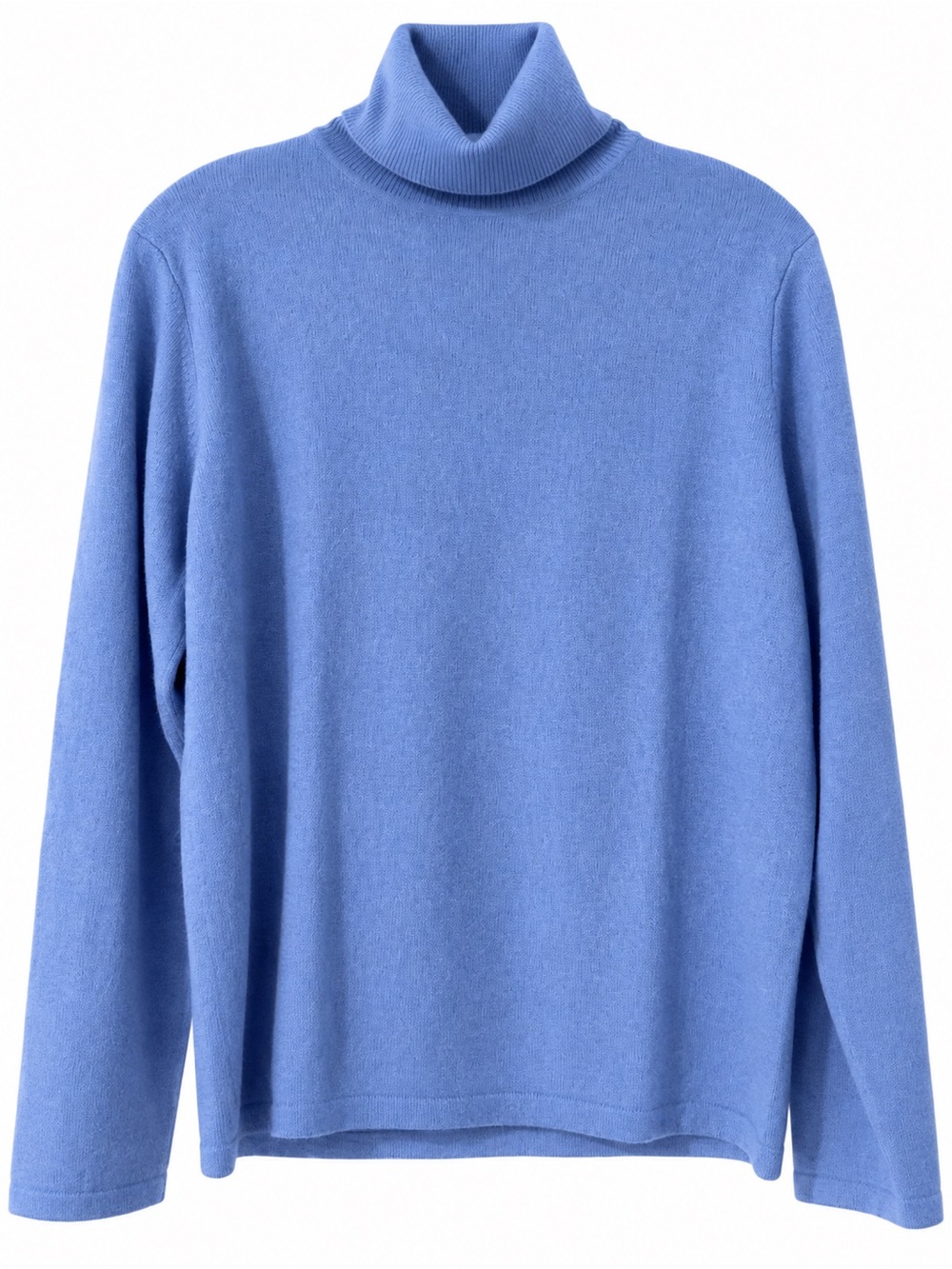 ORVIS 100% Cashmere Periwinkle Turtleneck Sweater – Size M